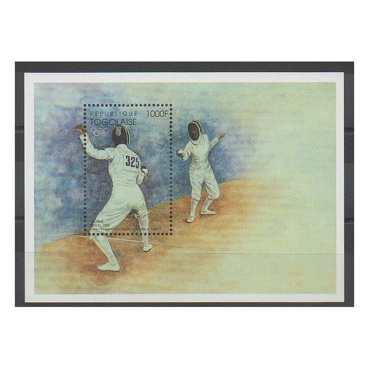 Stamps - Togo - 1996 - Nb BF302 - Summer Olympics
