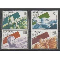 Sénégal - 1991 - No 919/922 - Musique