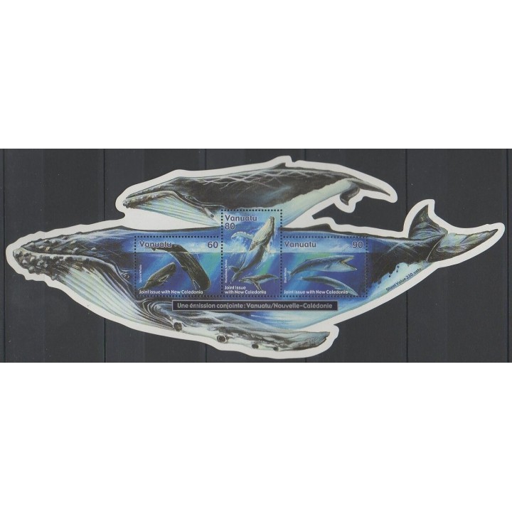 Stamps - Vanuatu - 2001 - Nb BF41 - Mamals - Sea animals