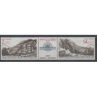 Timbres - TAAF - Poste aérienne - 1986 - No PA94A - Bateaux
