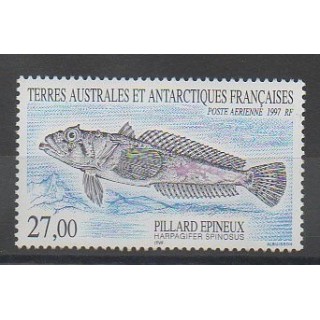 Timbres - TAAF - Poste aérienne - 1997 - No PA145 - Animaux marins