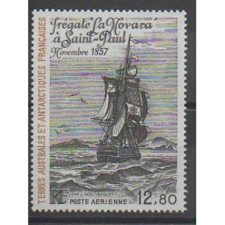 Timbres - TAAF - Poste aérienne - 1985 - No PA88 - Bateaux