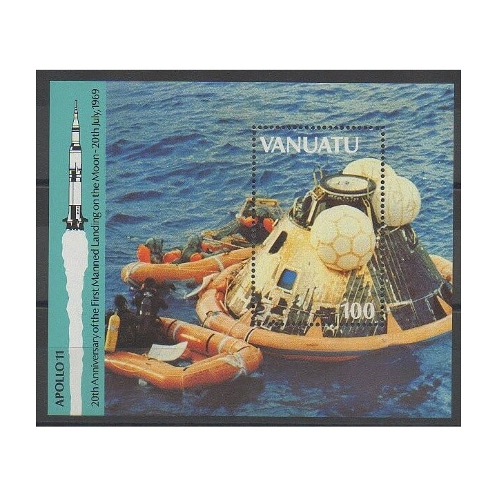 Timbres - Vanuatu - 1989 - No BF13 - Espace