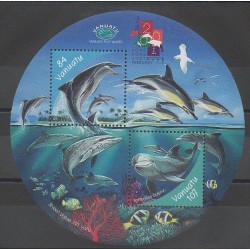 Vanuatu - 2001 - No BF40 - Mammifères - Animaux marins