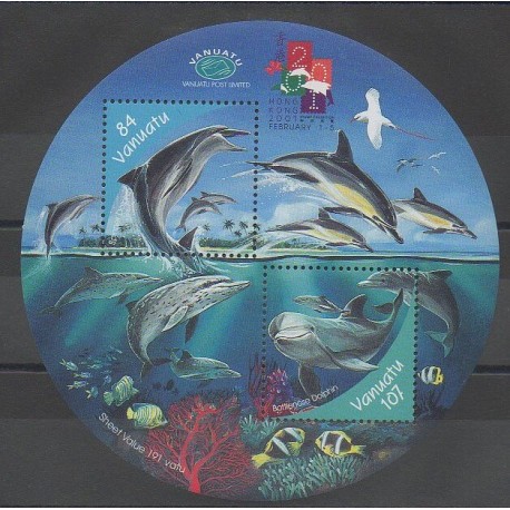 Vanuatu - 2001 - No BF40 - Mammifères - Animaux marins