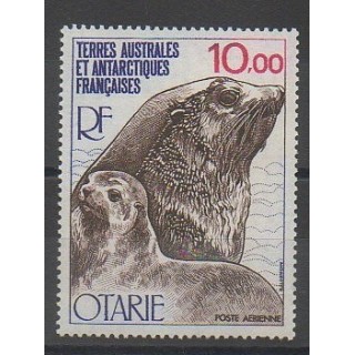 Stamps - French Southern and Antarctic Lands - Airmail - 1977 - Nb PA48 - Mamals - Sea animals