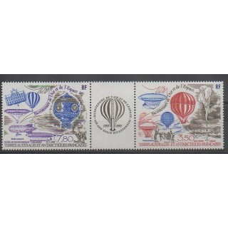 Stamps - French Southern and Antarctic Lands - Airmail - 1984 - Nb PA83A - Hot-air balloons - Airships
