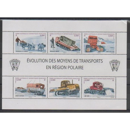 French Southern and Antarctic Territories - Post - 2010 - Nb 560/565 - Transport