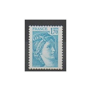 Stamps - France - Varieties - 1977 - Nb 1976b