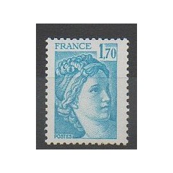 France - Varieties - 1977 - Nb 1976b
