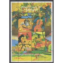 Sénégal - 1999 - No 1578/1581 - Peinture