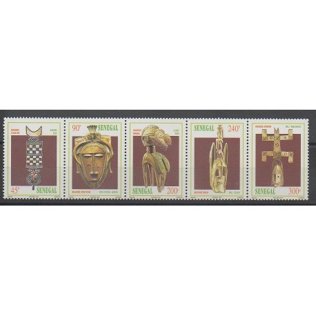 Sénégal - 1997 - No 1259/1263 - Masques ou carnaval