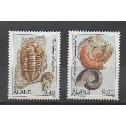 Aland - 1996 - No 118/119 - Minéraux - Pierres précieuses