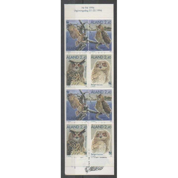 Stamps - Aland - 1996 - Nb C109 - Birds