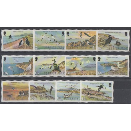 Man (Ile de) - 1983 - No 219/230 - Oiseaux