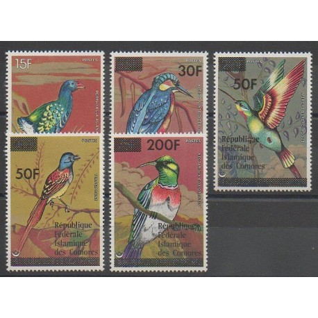 Comores - 1979 - No 269/273 - Oiseaux