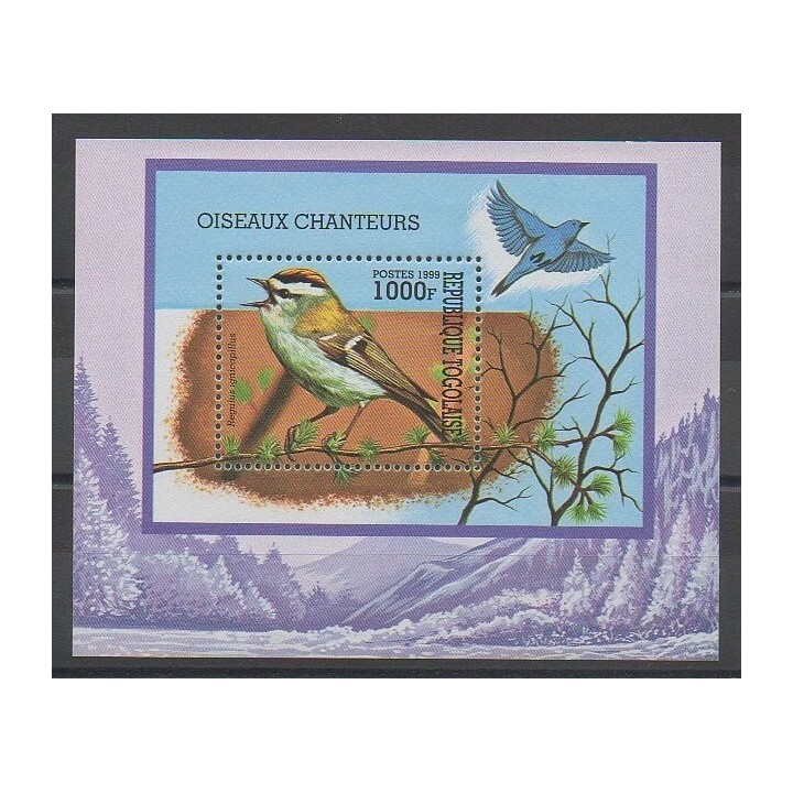 Timbres - Togo - 1999 - No BF328J - Oiseaux
