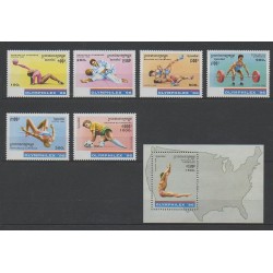 Cambodia - 1996 - Nb 1382E/1382K - BF123B - Summer Olympics