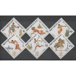 Sénégal - 1989 - No 815/820 - Jeux Olympiques d'été
