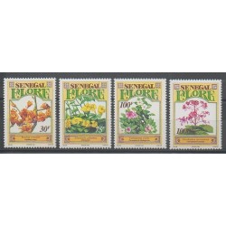 Sénégal - 1994 - No 1118/1121 - Fleurs