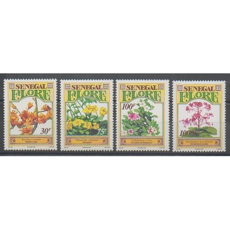 Sénégal - 1994 - No 1118/1121 - Fleurs