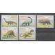 Sénégal - 1994 - No 1112/1116 - Animaux préhistoriques