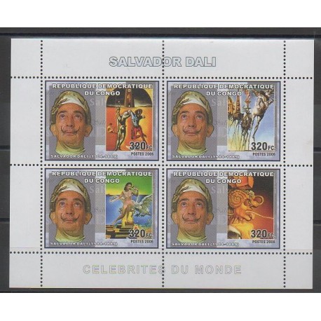 Congo (Democratic Republic of) - 2006 - Nb 1745/1748 - Paintings