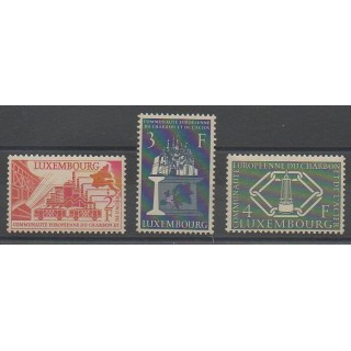 Stamps - Luxembourg - 1956 - Nb 511/513 - Europe