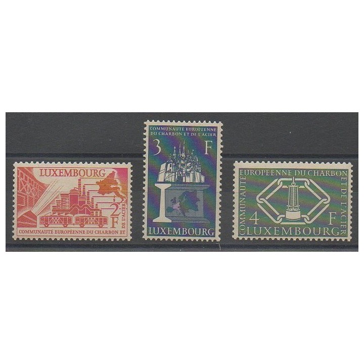 Timbres - Luxembourg - 1956 - No 511/513 - Europe