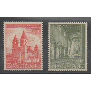 Stamps - Luxembourg - 1953 - Nb 473/474 - Churches