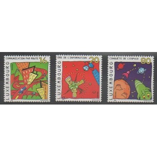 Stamps - Luxembourg - 1999 - Nb 1431/1433 - Telecommunications