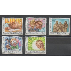 Luxembourg - 1985 - No 1088/1092 - Enfance