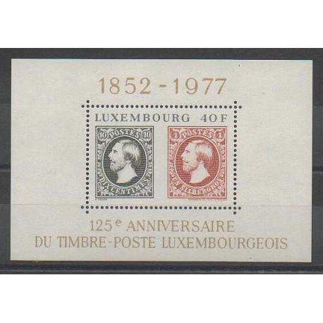 Luxembourg - 1977 - Nb BF10 - Stamps on stamps