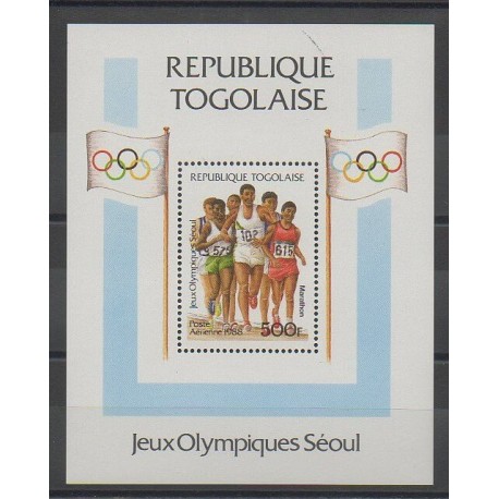 Togo - 1988 - No BF266 - Jeux Olympiques d'été