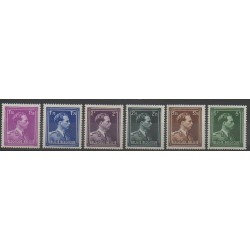 Belgique - 1943 - No 641/646