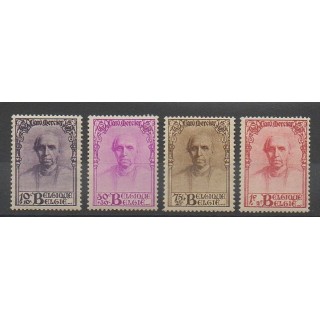 Timbres - Belgique - 1932 - No 342/345