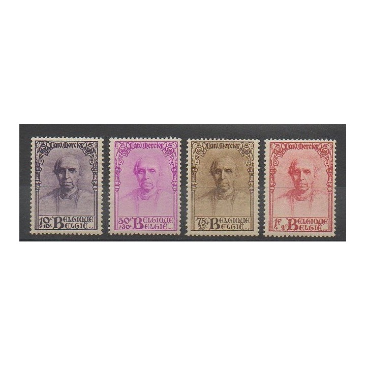 Stamps - Belgium - 1932 - Nb 342/345