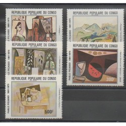 Congo (Republic of) - 1981 - Nb PA292/PA296 - Paintings