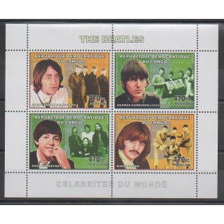 Stamps - Congo (Democratic Republic of) - 2006 - Nb 1781/1784 - Music