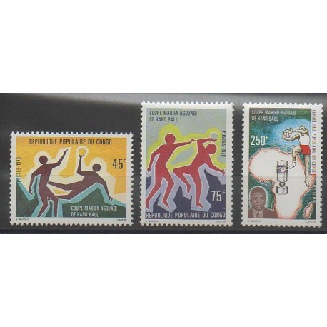 Congo (République du) - 1979 - No 551/553 - Sports divers