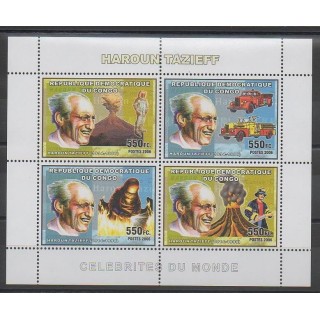 Timbres - Congo (République démocratique du) - 2006 - No 1709/1712 - Célébrités - Sciences et Techniques
