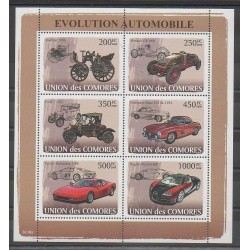 Comores - 2008 - No 1249/1254 - Voitures