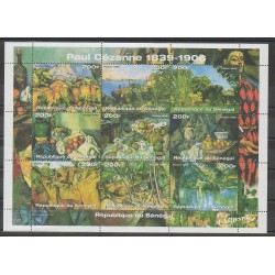 Sénégal - 1999 - No 1520/1528 - Peinture