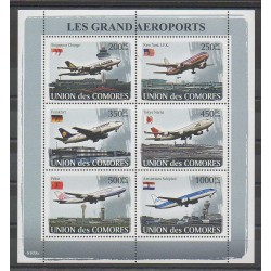 Comores - 2008 - No 1243/1248 - Avions