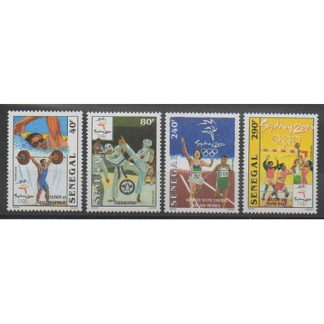 Sénégal - 2001 - No 1613/1616 - Jeux Olympiques d'été