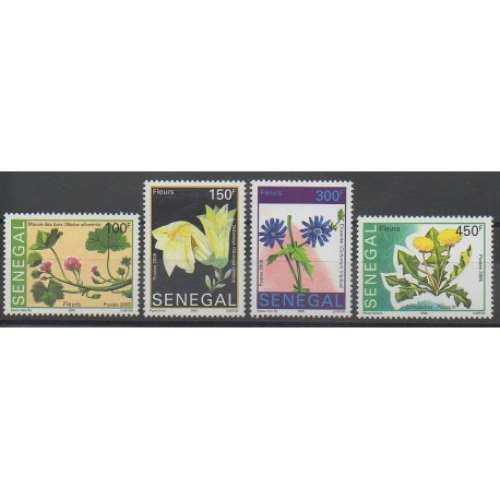 Sénégal - 2006 - No 1745/1748 - Fleurs