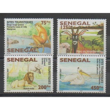 Sénégal - 2008 - No 1771/1774 - Animaux