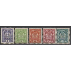 Autriche - 1916 - No 143/147