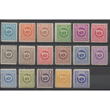 Austria - 1945 - Nb 517/533