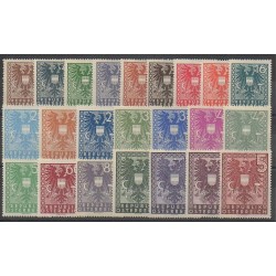 Autriche - 1945 - No 577/599